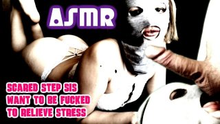 Scared stepsister asks bro to fuck her to calm down - LEWD ASMR audio roleplay with dirty talk 